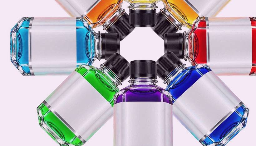 E-Liquid Vape Juice Gallon packaging detail
