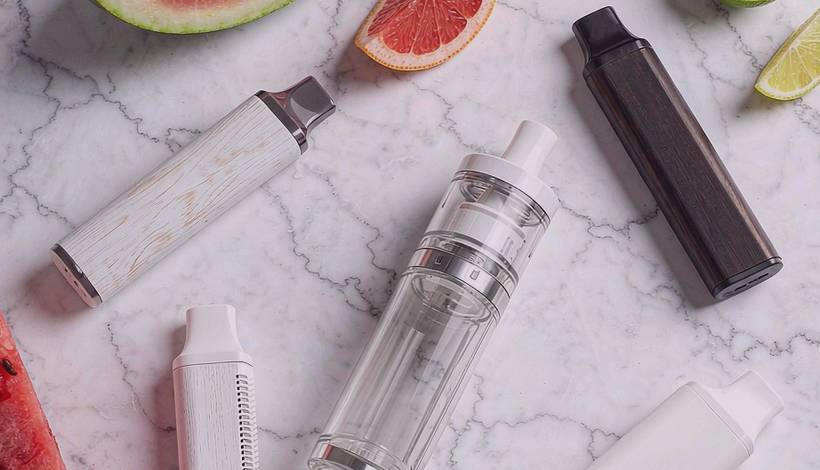 E-Liquid Vape Juice Gallon packaging detail