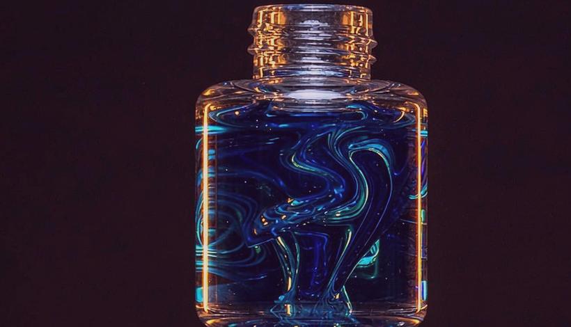E-Liquid Vape Juice Gallon packaging detail