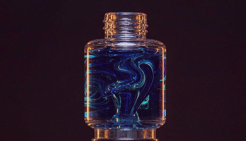 E-Liquid Vape Juice Gallon packaging detail